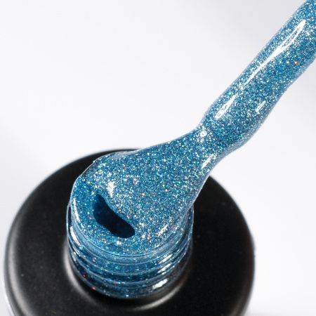 Гель-лак "Кошачий глаз" светоотражающий Тон 317 Sofiprofi Cristal, 8 мл